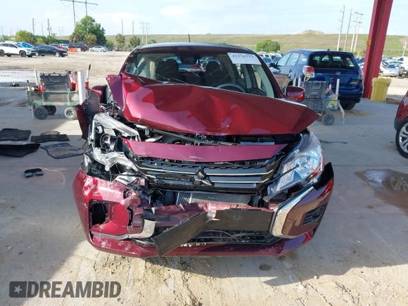 2024 Mitsubishi Mirage ES with VIN ML32AUHJ2RH037790, listed as a IAAI auction lot 42376713 with 3,542 mi miles and . Bid and sale history available at DreamBid. Image 6.