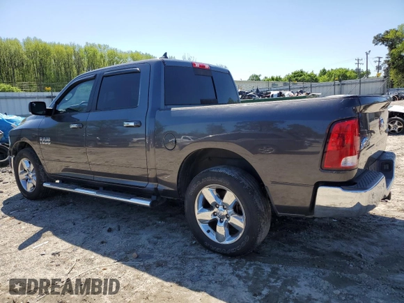 2017 Ram 1500 Big Horn with VIN 1C6RR7LG0HS518230, listed as a Copart auction lot 51051145 with 101,339 mi miles and Clean Title. Bid and sale history available at carsss.com. Image 2.