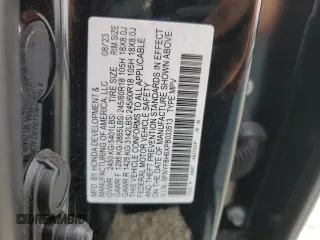 2023 Honda Passport TrailSport with VIN 5FNYF8H6XPB033513, listed as a Copart auction lot 49392115 with 41,069 mi miles and Salvage title. Bid and sale history available at DreamBid. Image 16.