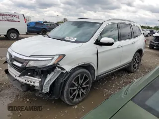 2020 Honda Pilot Touring 8-Passenger z VIN 5FNYF6H99LB050134, wystawiony jako Copart lot #55095435 z przebiegiem 26 080 mil mil oraz Szkoda całkowita • Salvage title. Historia ofert i sprzedaży dostępna na DreamBid. Obrazek 1.