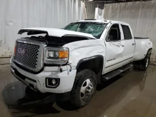 2016 GMC Sierra 3500HD Denali z VIN 1GT42YE82GF194093, wystawiony jako Copart lot #65268574 z przebiegiem 148 541 mil mil oraz Nie do naprawy • Non repairable. Historia ofert i sprzedaży dostępna na DreamBid. Obrazek 1.