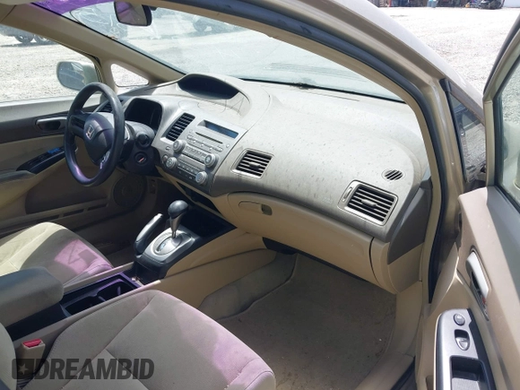 2008 Honda Civic LX with VIN 1HGFA16598L009954, listed as a IAAI auction lot 42228157 with 179,657 mi miles and . Bid and sale history available at DreamBid. Image 5.