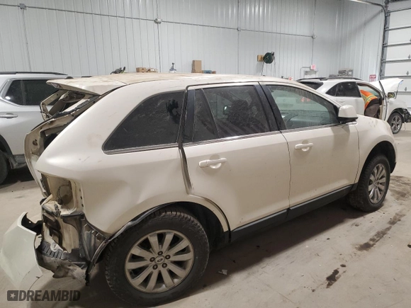 2008 Ford Edge Limited with VIN 2FMDK39C88BB12710, listed as a Copart auction lot 83646774 with 0 mi miles and Salvage Title. Bid and sale history available at carsss.com. Image 3.