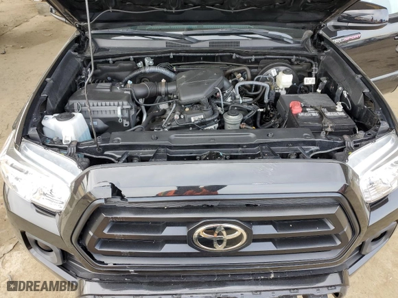 2020 Toyota Tacoma 2WD SR with VIN 5TFRX5GN9LX182407, listed as a Copart auction lot 45484645 with 27,522 mi miles and Salvage Title. Bid and sale history available at carsss.com. Image 11.