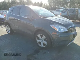 2016 Buick Encore with VIN KL4CJESB0GB669108, listed as a Copart auction lot 45738775 with 104,762 mi miles and Salvage Title. Bid and sale history available at DreamBid. Image 4.