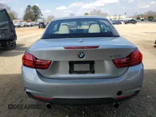 2015 BMW 4 Series 435i with VIN WBA3T3C57FP939561, listed as a Copart auction lot 48728785 with 116,009 mi miles and Salvage Title. Bid and sale history available at carsss.com. Image 6.