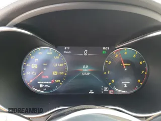 2021 Mercedes-Benz C with VIN W1KWK6EB7MG095077, listed as a Copart auction lot 63527184 with 17,239 mi miles and Salvage title. Bid and sale history available at DreamBid. Image 9.