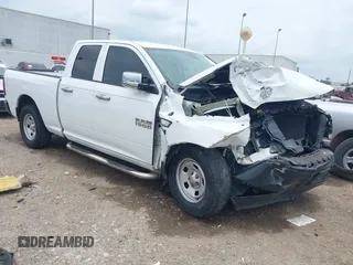 2014 Ram 1500 Express with VIN 1C6RR6FT1ES293623, listed as a IAAI auction lot 42377740 with 141,802 mi miles and . Bid and sale history available at DreamBid. Image 1.