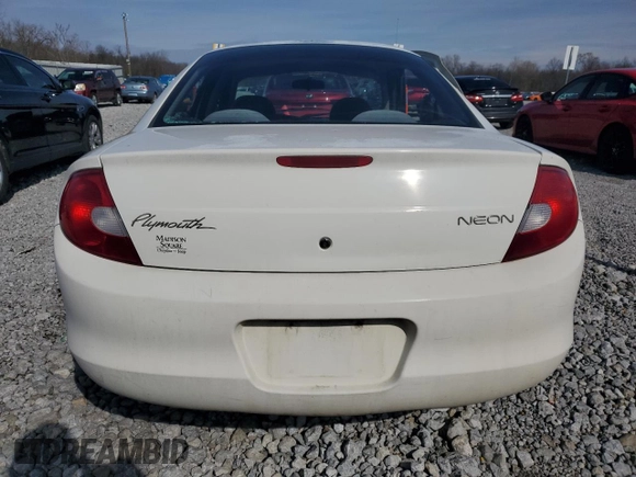2001 Plymouth Neon Highline z VIN 1P3ES46C41D168985, wystawiony jako Copart lot #47035625 z przebiegiem 147 386 mil mil oraz Szkoda całkowita • Salvage title. Historia ofert i sprzedaży dostępna na DreamBid. Obrazek 6.
