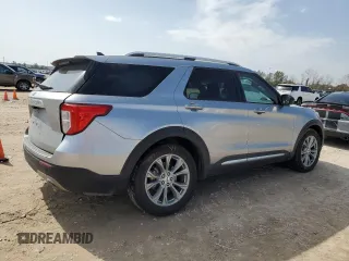 2022 Ford Explorer Limited with VIN 1FMSK7FH1NGA79598, listed as a Copart auction lot 45244325 with 56,275 mi miles and Salvage Title. Bid and sale history available at carsss.com. Image 3.