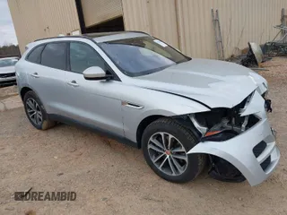 2017 Jaguar F-Pace 35t Premium with VIN SADCJ2BV6HA092305, listed as a IAAI auction lot 41762063 with 59,541 mi miles and . Bid and sale history available at DreamBid. Image 1.