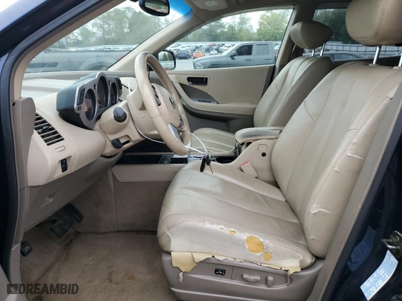 2003 Nissan Murano SE with VIN JN8AZ08W73W223113, listed as a Copart auction lot 73712034 with 129,383 mi miles and Clean Title. Bid and sale history available at carsss.com. Image 7.