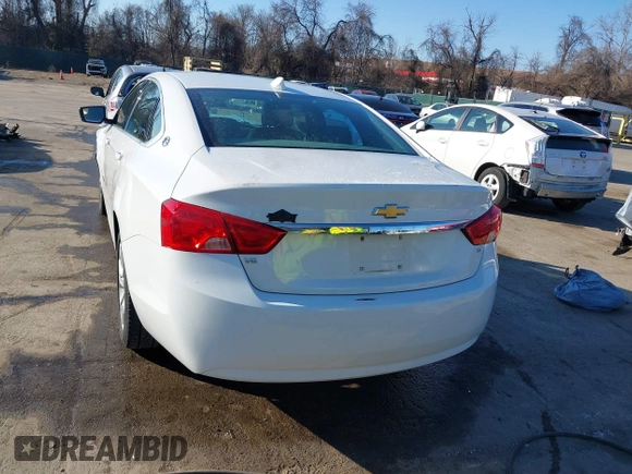 2017 Chevrolet Impala LT with VIN 2G1105S35H9112814, listed as a IAAI auction lot 41703979 with 184,508 mi miles and . Bid and sale history available at DreamBid. Image 17.