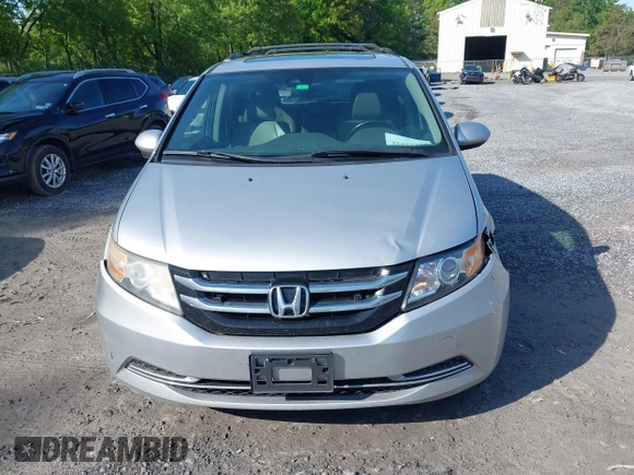 2014 Honda Odyssey EX-L with VIN 5FNRL5H61EB128311, listed as a IAAI auction lot 42334932 with 270,135 mi miles and . Bid and sale history available at DreamBid. Image 11.