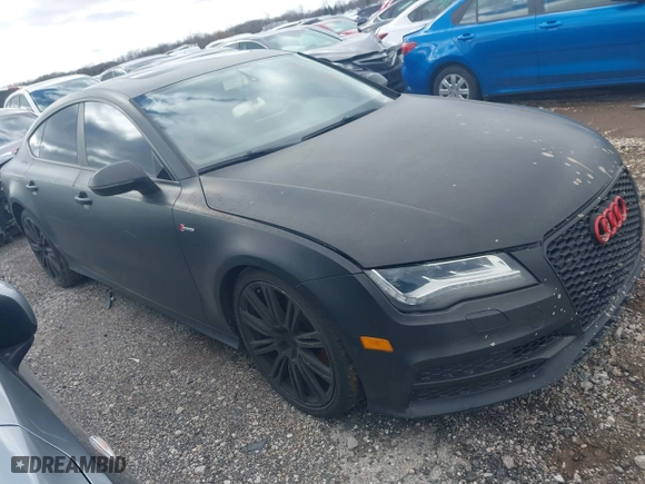 2013 Audi A7 3.0 Prestige with VIN WAU2GAFC4DN081943, listed as a IAAI auction lot 41599395 with 129,458 mi miles. Bid and sale history available at carsss.com. Image 1.