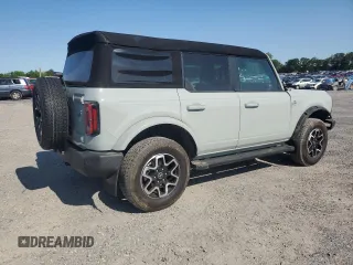 2023 Ford Bronco with VIN 1FMEE5BP0PLC06549, listed as a Copart auction lot 58703305 with 28,051 mi miles and Salvage title. Bid and sale history available at DreamBid. Image 3.