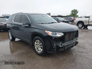 2021 Chevrolet Traverse LT Cloth with VIN 1GNERGKW0MJ157167, listed as a IAAI auction lot 42464176 with 100,032 mi miles and . Bid and sale history available at DreamBid. Image 1.