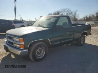 1996 Chevrolet Silverado 1500 with VIN 1GCEC14W4TZ212093, listed as a Copart auction lot 88903845 with 195,672 mi miles and Salvage Title. Bid and sale history available at DreamBid. Image 1.