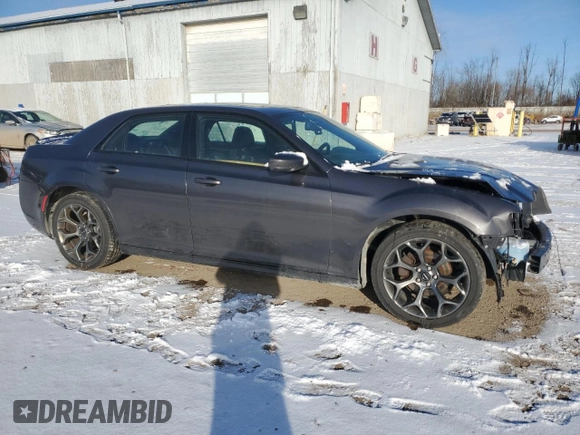 2017 Chrysler 300 S with VIN 2C3CCABG1HH526525, listed as a Copart auction lot 83605654 with 185,108 mi miles and Salvage Title. Bid and sale history available at DreamBid. Image 4.