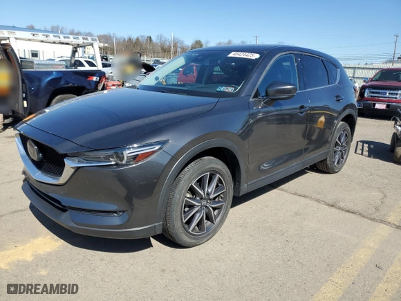 2017 Mazda CX-5 Grand Touring with VIN JM3KFBDL8H0134619, listed as a Copart auction lot 48424425 with 98,939 mi miles and Salvage Title. Bid and sale history available at carsss.com. Image 1.