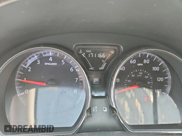 2016 Nissan Versa S with VIN 3N1CN7AP2GL816663, listed as a Copart auction lot 63510265 with 171,166 mi miles and Salvage title. Bid and sale history available at DreamBid. Image 9.