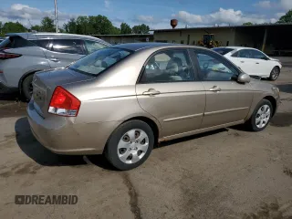 2008 Kia Spectra EX z VIN KNAFE122785530980, wystawiony jako Copart lot #60691165 z przebiegiem 111 418 mil mil oraz Czysty tytuł • Clean title. Historia ofert i sprzedaży dostępna na DreamBid. Obrazek 3.