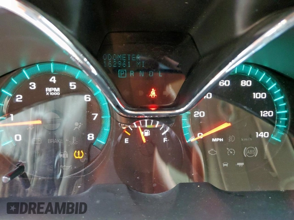 2015 Chevrolet Traverse LT with VIN 1GNKRGKD9FJ303893, listed as a Copart auction lot 59651775 with 162,961 mi miles and Salvage title. Bid and sale history available at DreamBid. Image 9.