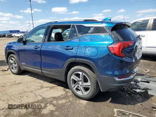 2020 GMC Terrain SLT with VIN 3GKALVEVXLL166504, listed as a Copart auction lot 52864615 with 63,738 mi miles and Salvage title. Bid and sale history available at DreamBid. Image 2.