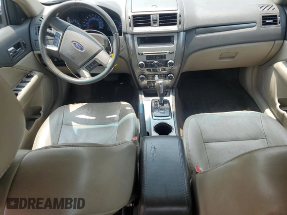 2012 Ford Fusion SEL with VIN 3FAHP0JG6CR353122, listed as a Copart auction lot 59359045 with 218,939 mi miles and Salvage title. Bid and sale history available at DreamBid. Image 8.