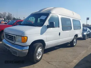 2007 Ford Econoline Cargo Commercial with VIN 1FTNS24W47DB08151, listed as a IAAI auction lot 41449205 with 638,815 mi miles and . Bid and sale history available at DreamBid. Image 2.