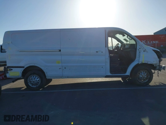 2020 Ford Transit Cargo with VIN 1FTBR2Y80LKA74788, listed as a IAAI auction lot 41939473 with 130,327 mi miles and . Bid and sale history available at DreamBid. Image 14.