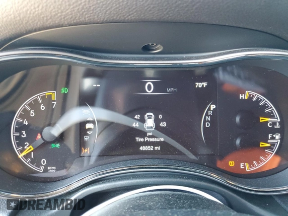 2020 Jeep Grand Cherokee Limited X z VIN 1C4RJFBG8LC292954, wystawiony jako Copart lot #65523134 z przebiegiem 48 852 mil mil oraz Szkoda całkowita • Salvage title. Historia ofert i sprzedaży dostępna na DreamBid. Obrazek 9.