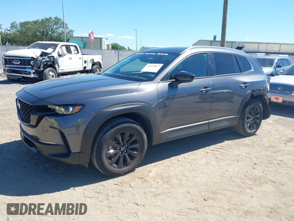2025 Mazda CX-50 S Preferred with VIN 7MMVABBM7SN320727, listed as a IAAI auction lot 42038817 with 2,146 mi miles and . Bid and sale history available at carsss.com. Image 2.