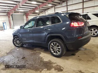 2021 Jeep Cherokee Latitude Lux with VIN 1C4PJLMX8MD177320, listed as a Copart auction lot 53457705 with 81,116 mi miles and Non repairable. Bid and sale history available at DreamBid. Image 2.