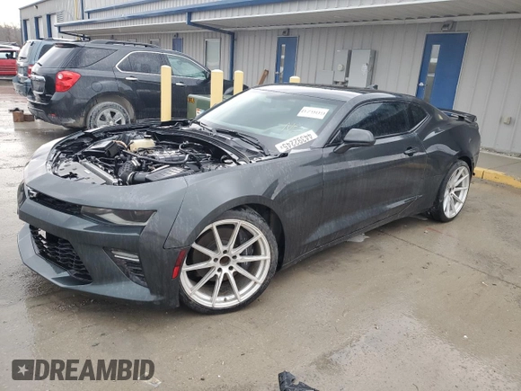 2016 Chevrolet Camaro 2SS with VIN 1G1FH1R78G0192988, listed as a Copart auction lot 44392245 with 19,319 mi miles and Salvage title. Bid and sale history available at DreamBid. Image 1.