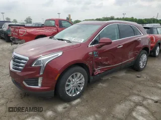 2017 Cadillac XT5 Luxury FWD with VIN 1GYKNBRS1HZ263853, listed as a Copart auction lot 58325225 with 61,551 mi miles and Non repairable. Bid and sale history available at DreamBid. Image 1.