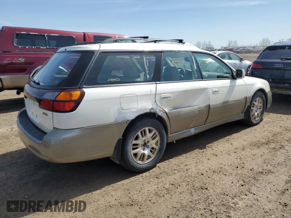 2002 Subaru Legacy Outback VDC z VIN 4S3BH896527636642, wystawiony jako Copart lot #53565584 z przebiegiem 347 574 mil mil oraz Szkoda całkowita • Salvage title. Historia ofert i sprzedaży dostępna na DreamBid. Obrazek 3.
