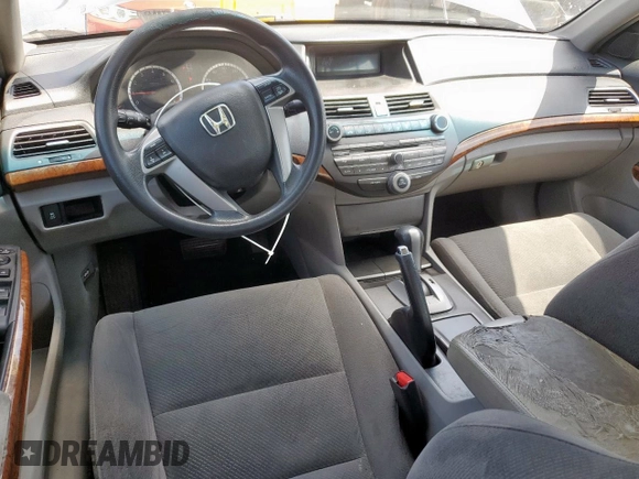 2011 Honda Accord EX with VIN 1HGCP3F76BA013574, listed as a Copart auction lot 61876095 with 144,379 mi miles and Salvage title. Bid and sale history available at DreamBid. Image 8.