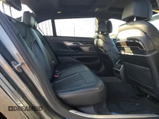 2017 BMW 7 Series 740i with VIN WBA7E2C32HG740988, listed as a Copart auction lot 49613465 with 63,646 mi miles and Salvage Title. Bid and sale history available at carsss.com. Image 10.