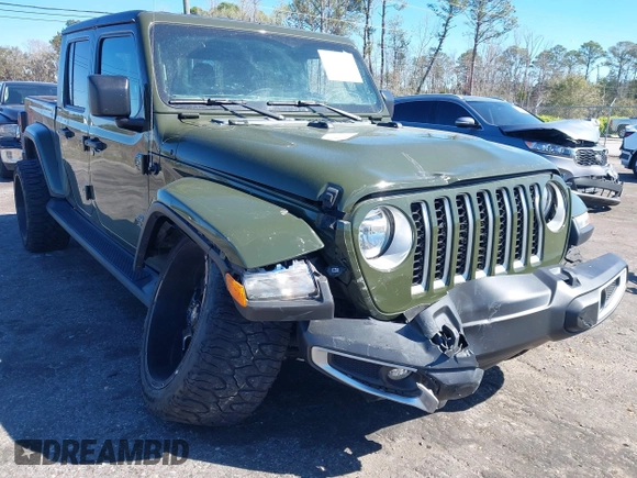 2022 Jeep Gladiator High Altitude with VIN 1C6HJTFG3NL141891, listed as a IAAI auction lot 41738578 with 38,133 mi miles and . Bid and sale history available at DreamBid. Image 6.