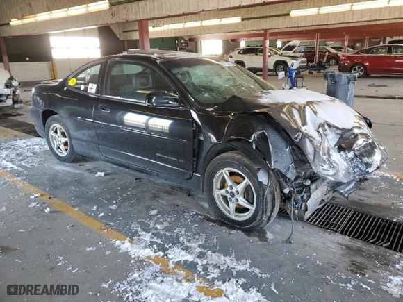 2000 Pontiac Grand Prix GT with VIN 1G2WP12KXYF313595, listed as a Copart auction lot 89276405 with 0 mi miles and Salvage Title. Bid and sale history available at carsss.com. Image 4.