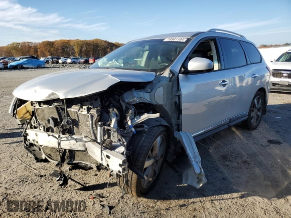 2014 Nissan Pathfinder SL with VIN 5N1AR2MN2EC732725, listed as a Copart auction lot 79501104 with 90,691 mi miles and Clean Title. Bid and sale history available at DreamBid. Image 1.