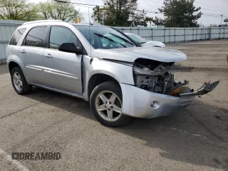 2005 Chevrolet Equinox LT z VIN 2CNDL73F656178331, wystawiony jako Copart lot #54723285 z przebiegiem Nie podano mil oraz Szkoda całkowita • Salvage title. Historia ofert i sprzedaży dostępna na DreamBid. Obrazek 4.