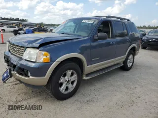 2005 Ford Explorer Eddie Bauer z VIN 1FMZU64K25UA68211, wystawiony jako Copart lot #51275025 z przebiegiem 220 353 mil mil oraz Szkoda całkowita • Salvage title. Historia ofert i sprzedaży dostępna na DreamBid. Obrazek 1.