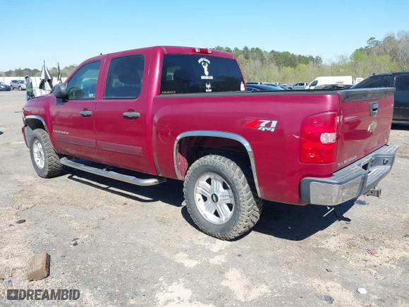 2007 Chevrolet Silverado 1500 LTZ with VIN 2GCEK13M471510029, listed as a IAAI auction lot 41824501 with 176,239 mi miles. Bid and sale history available at carsss.com. Image 3.