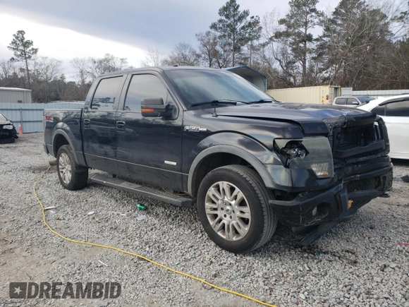 2013 Ford F-150 XL with VIN 1FTFW1ET6DKF08260, listed as a Copart auction lot 42494635 with 252,331 mi miles and Salvage Title. Bid and sale history available at carsss.com. Image 4.