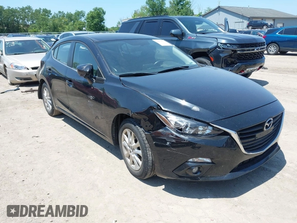 2015 Mazda 3 i Touring with VIN JM1BM1L78F1222039, listed as a IAAI auction lot 42638815 with 79,611 mi miles and . Bid and sale history available at DreamBid. Image 1.