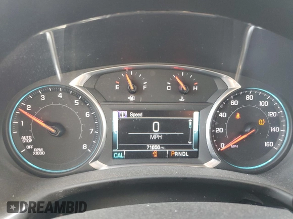 2018 Chevrolet Equinox Premier with VIN 3GNAXNEXXJS507122, listed as a Copart auction lot 47972385 with 71,656 mi miles and Salvage Title. Bid and sale history available at carsss.com. Image 9.