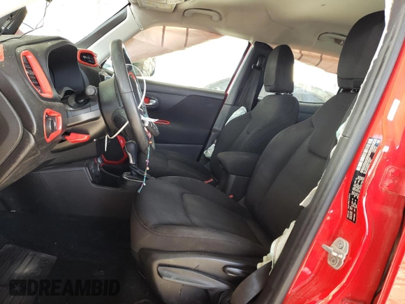 2018 Jeep Renegade Sport with VIN ZACCJBAB9JPH69257, listed as a Copart auction lot 47996115 with 94,740 mi miles and Salvage Title. Bid and sale history available at DreamBid. Image 7.
