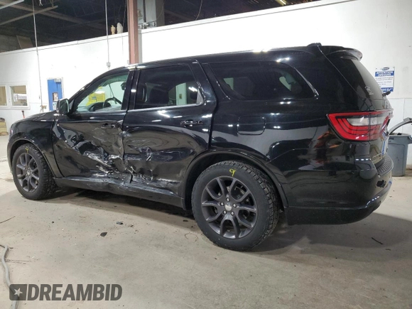 2017 Dodge Durango R/T with VIN 1C4SDJCT6HC830209, listed as a Copart auction lot 71104064 with 89,761 mi miles and Salvage title. Bid and sale history available at DreamBid. Image 2.